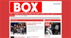 Desktop Screenshot of box-magazin.com