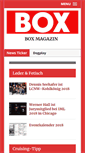 Mobile Screenshot of box-magazin.com
